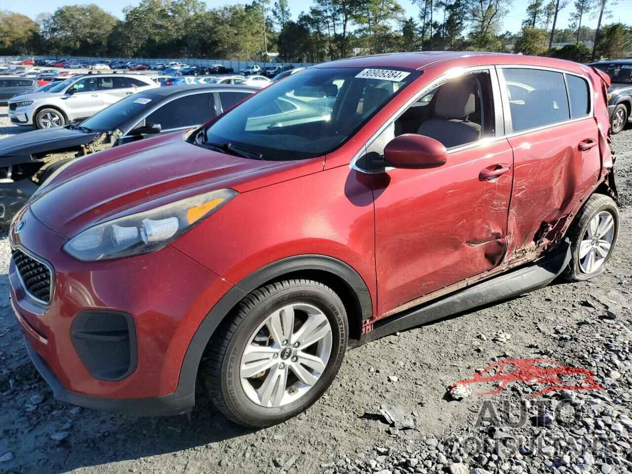 KIA SPORTAGE 2017 - KNDPM3AC4H7148314