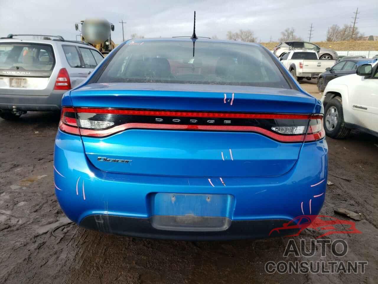 DODGE DART 2016 - 1C3CDFAA0GD630166