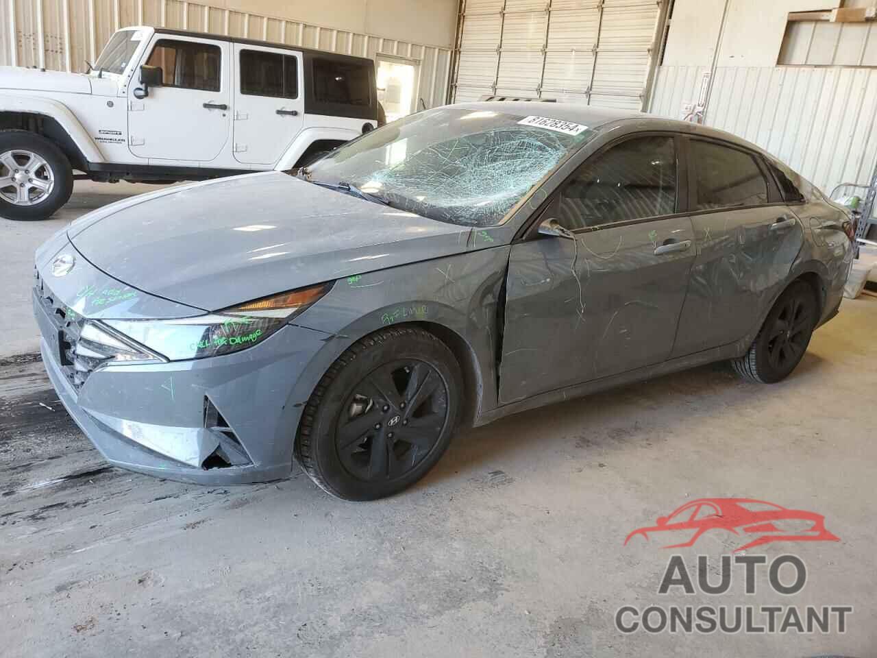 HYUNDAI ELANTRA 2021 - KMHLS4AGXMU064731