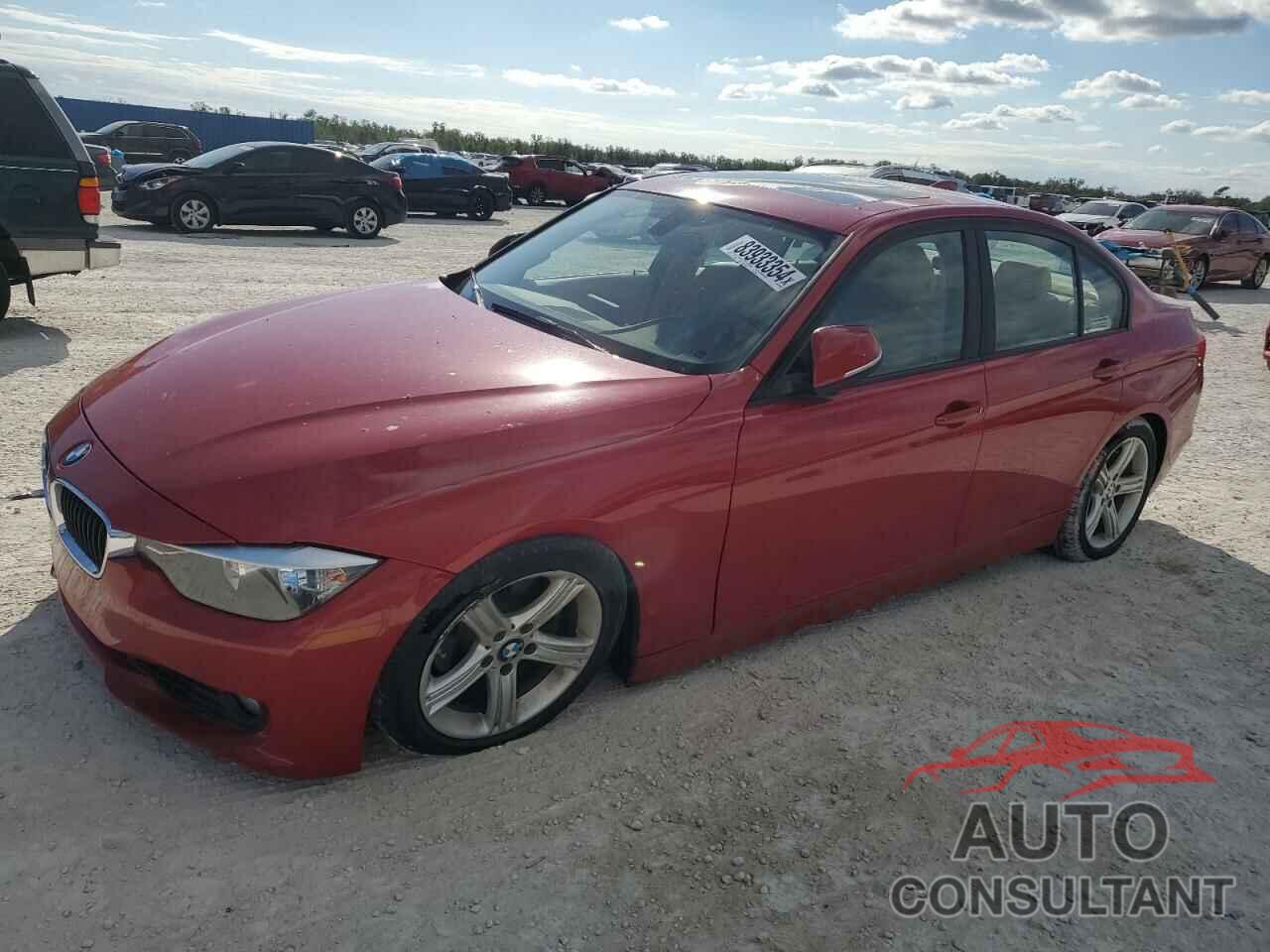 BMW 3 SERIES 2013 - WBA3C1C59DK104995