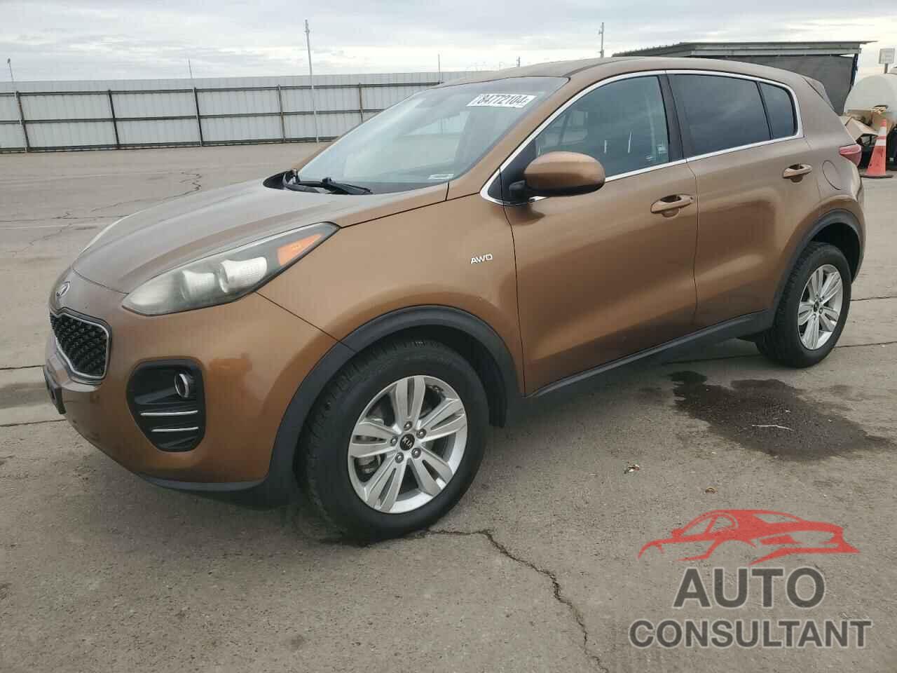KIA SPORTAGE 2017 - KNDPMCAC3H7115966