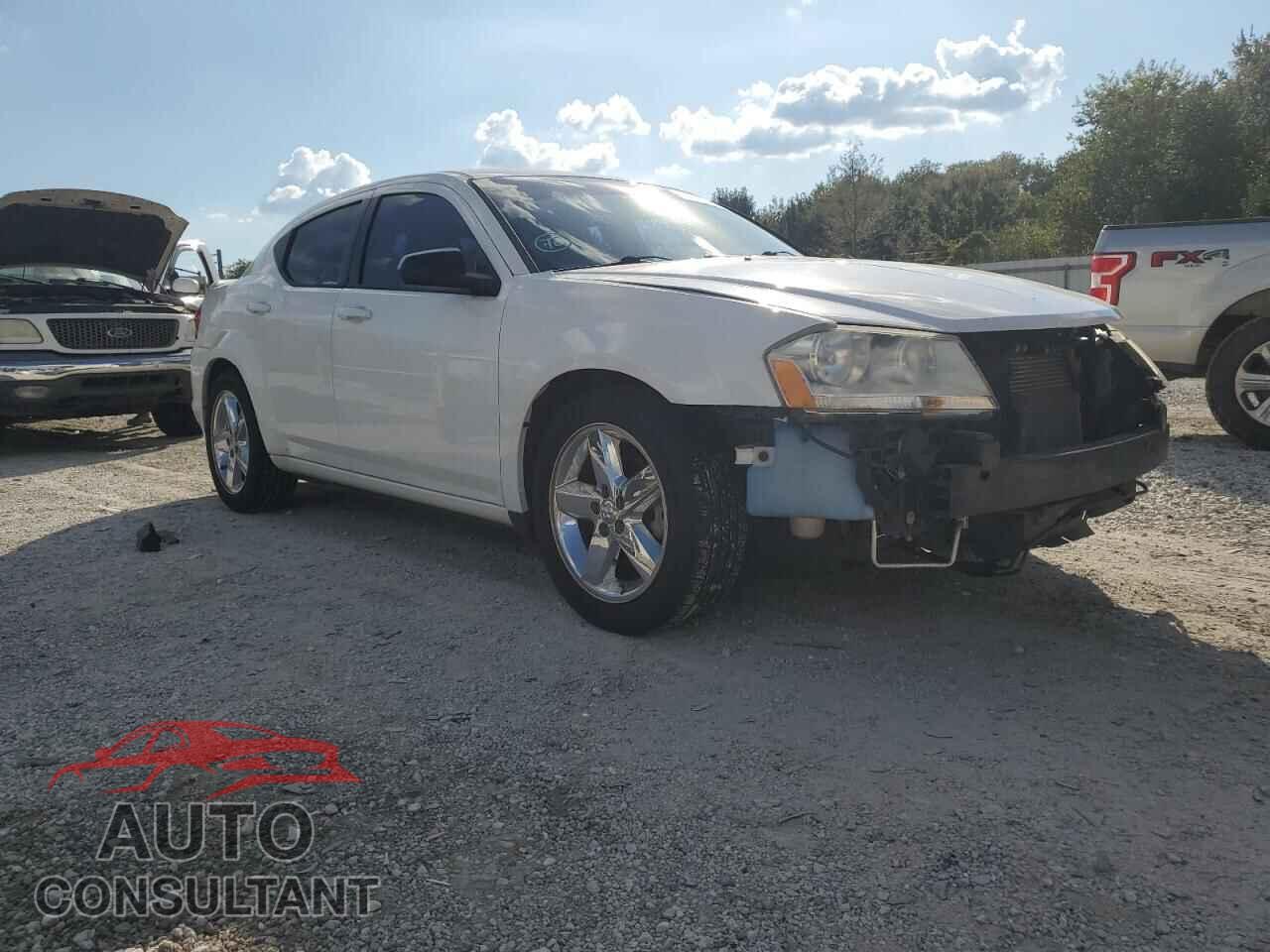 DODGE AVENGER 2013 - 1C3CDZAB8DN614460