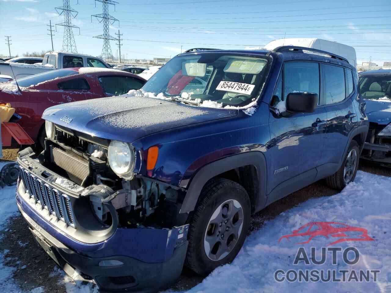 JEEP RENEGADE 2016 - ZACCJBAT3GPE03540
