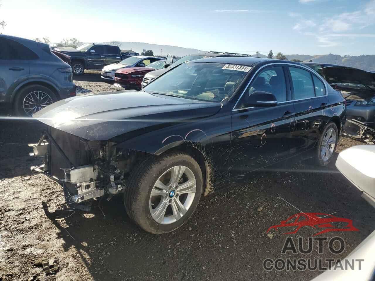 BMW 3 SERIES 2017 - WBA8B9G5XHNU49457
