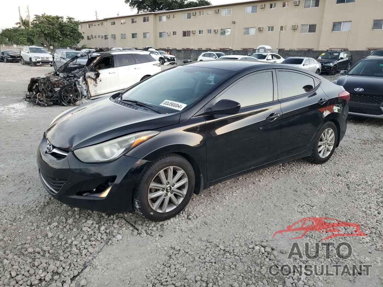 HYUNDAI ELANTRA 2014 - 5NPDH4AE6EH543326