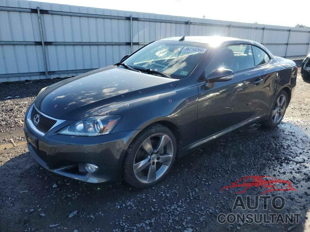 LEXUS IS 2011 - JTHFF2C25B2517320
