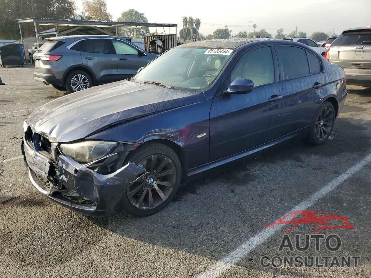BMW 3 SERIES 2011 - WBAPK5C59BF126058