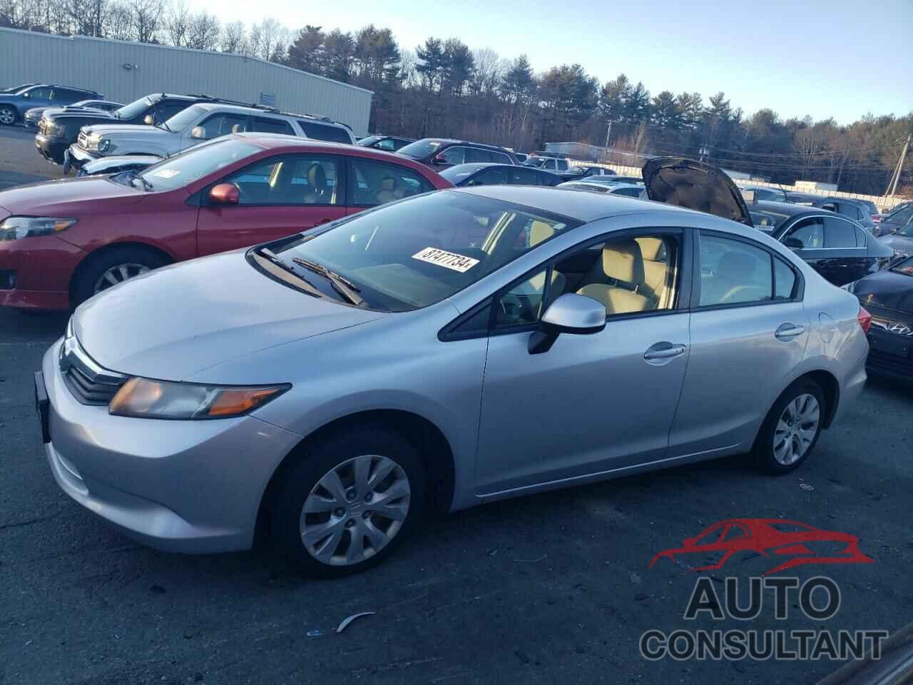 HONDA CIVIC 2012 - 2HGFB2F52CH335149