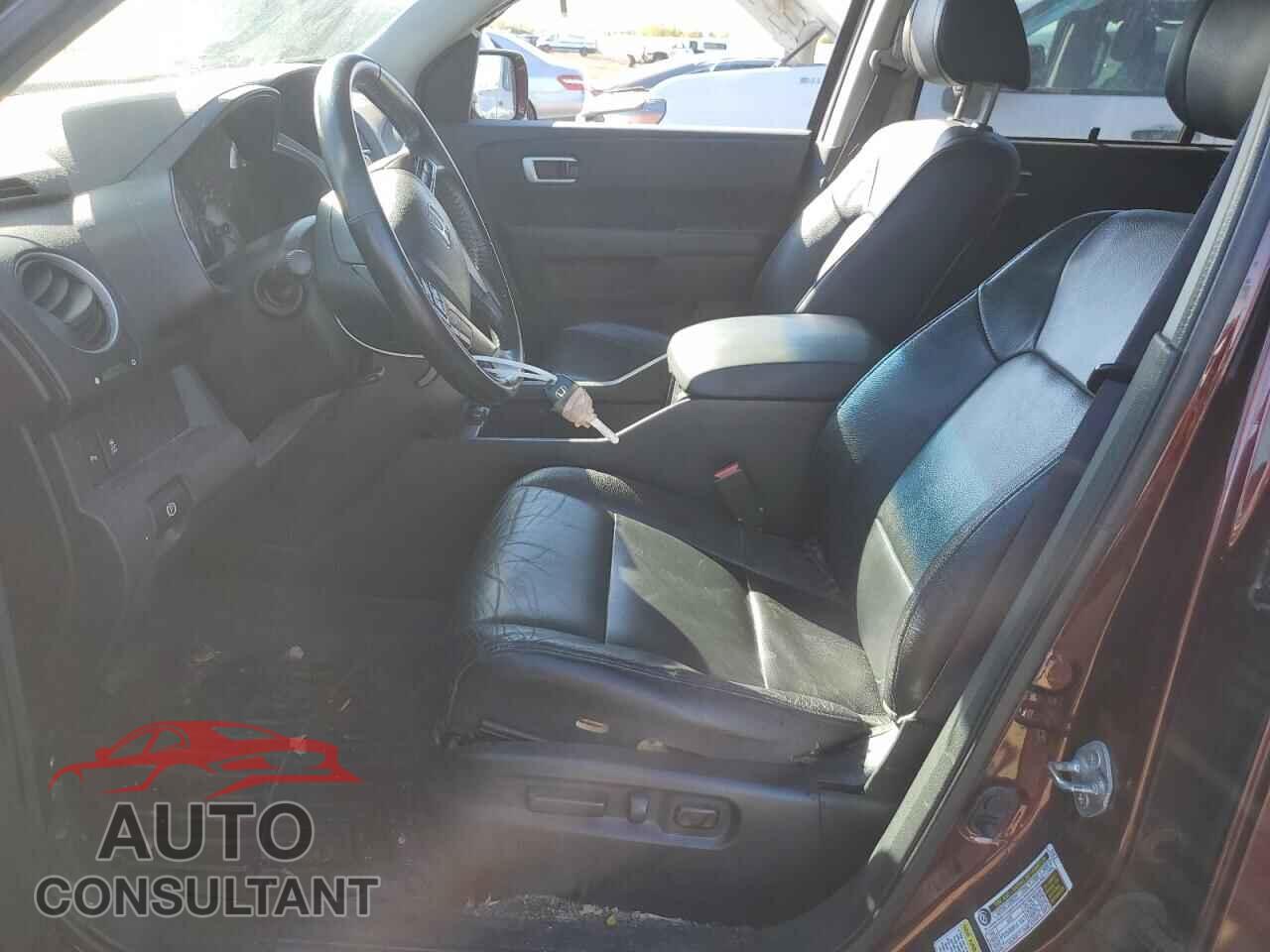 HONDA PILOT 2012 - 5FNYF4H96CB019833