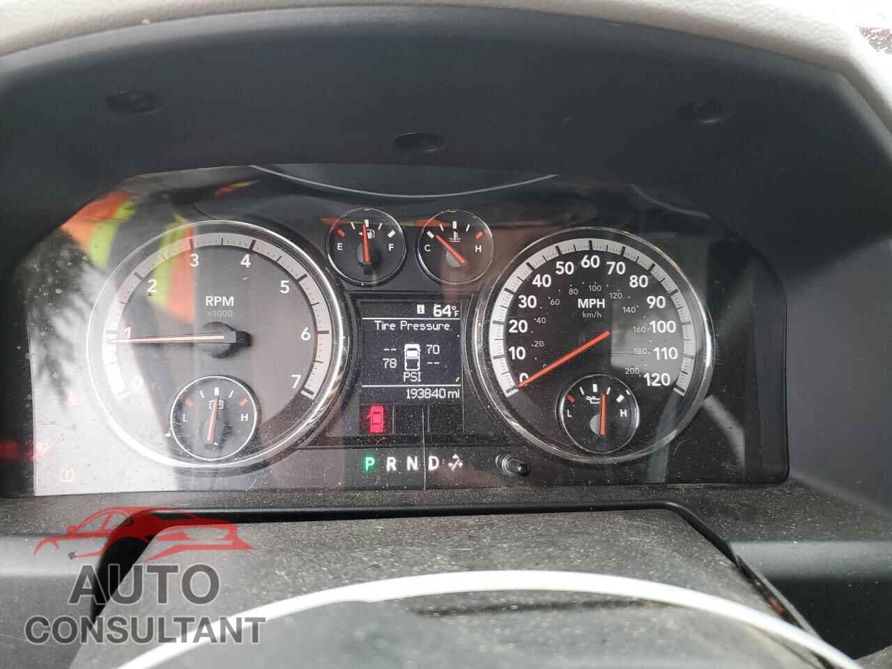 DODGE RAM 1500 2012 - 1C6RD7FP8CS296264