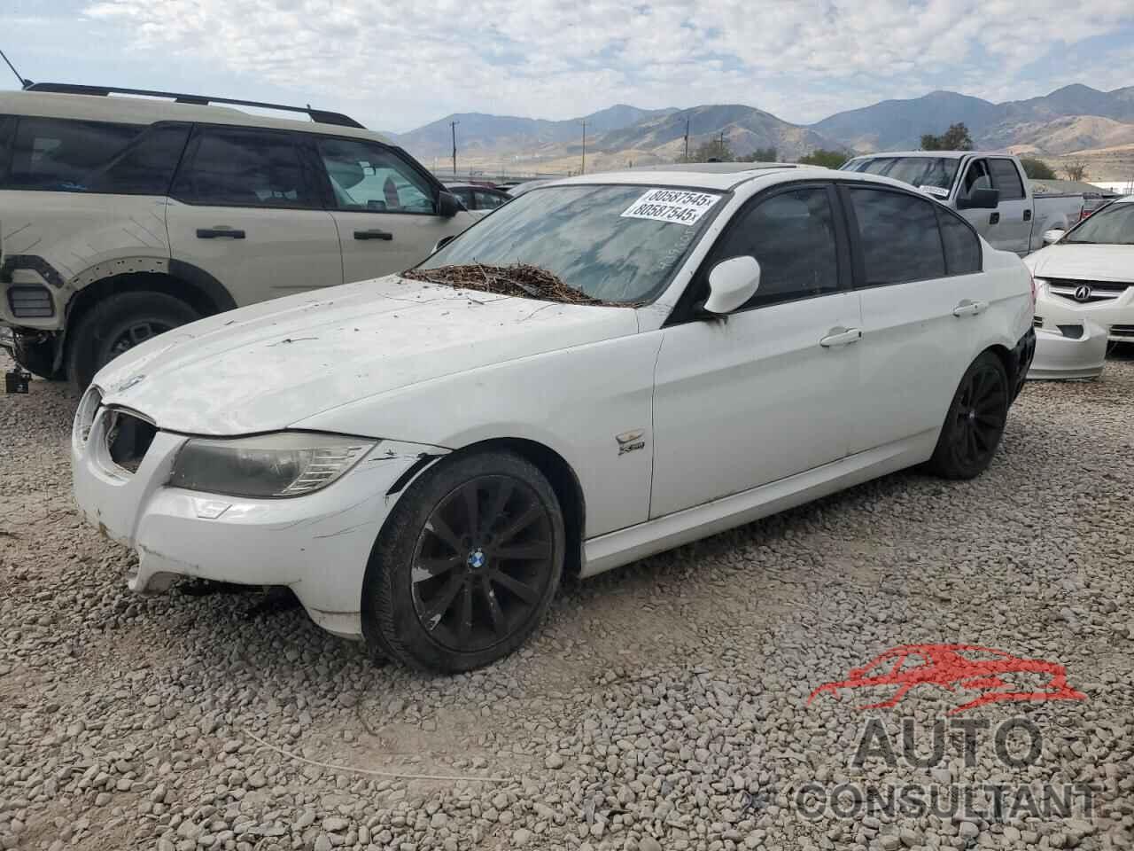 BMW 3 SERIES 2011 - WBAPK7G53BNN69785