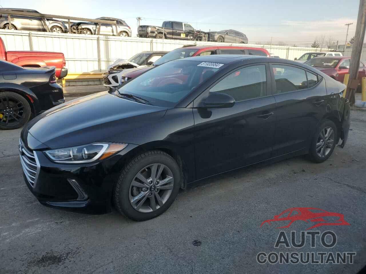 HYUNDAI ELANTRA 2017 - KMHD84LF0HU237394