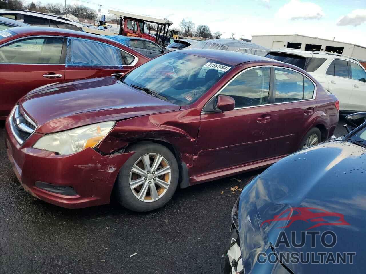 SUBARU LEGACY 2011 - 4S3BMBC6XB3260755