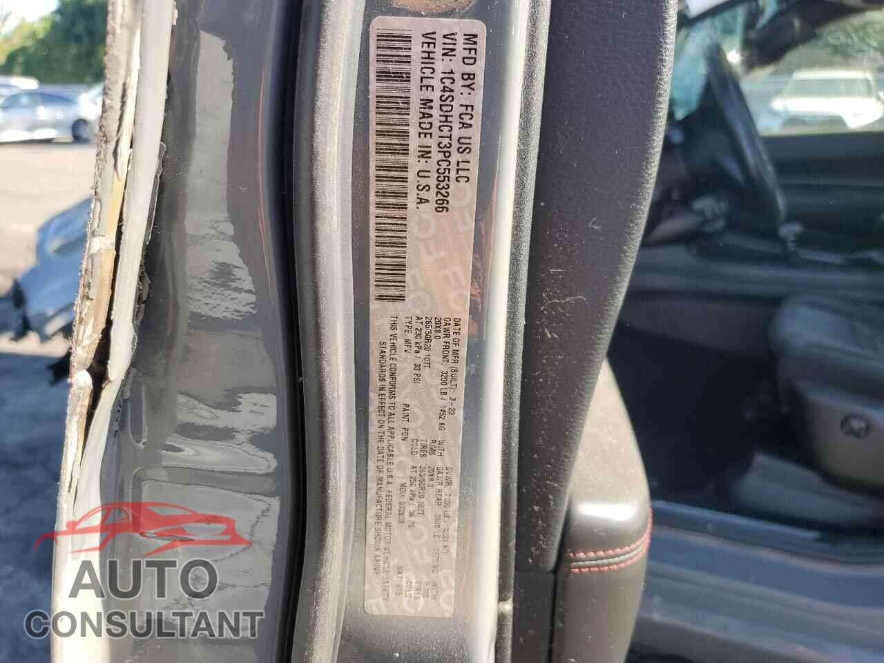 DODGE DURANGO 2023 - 1C4SDHCT3PC553266