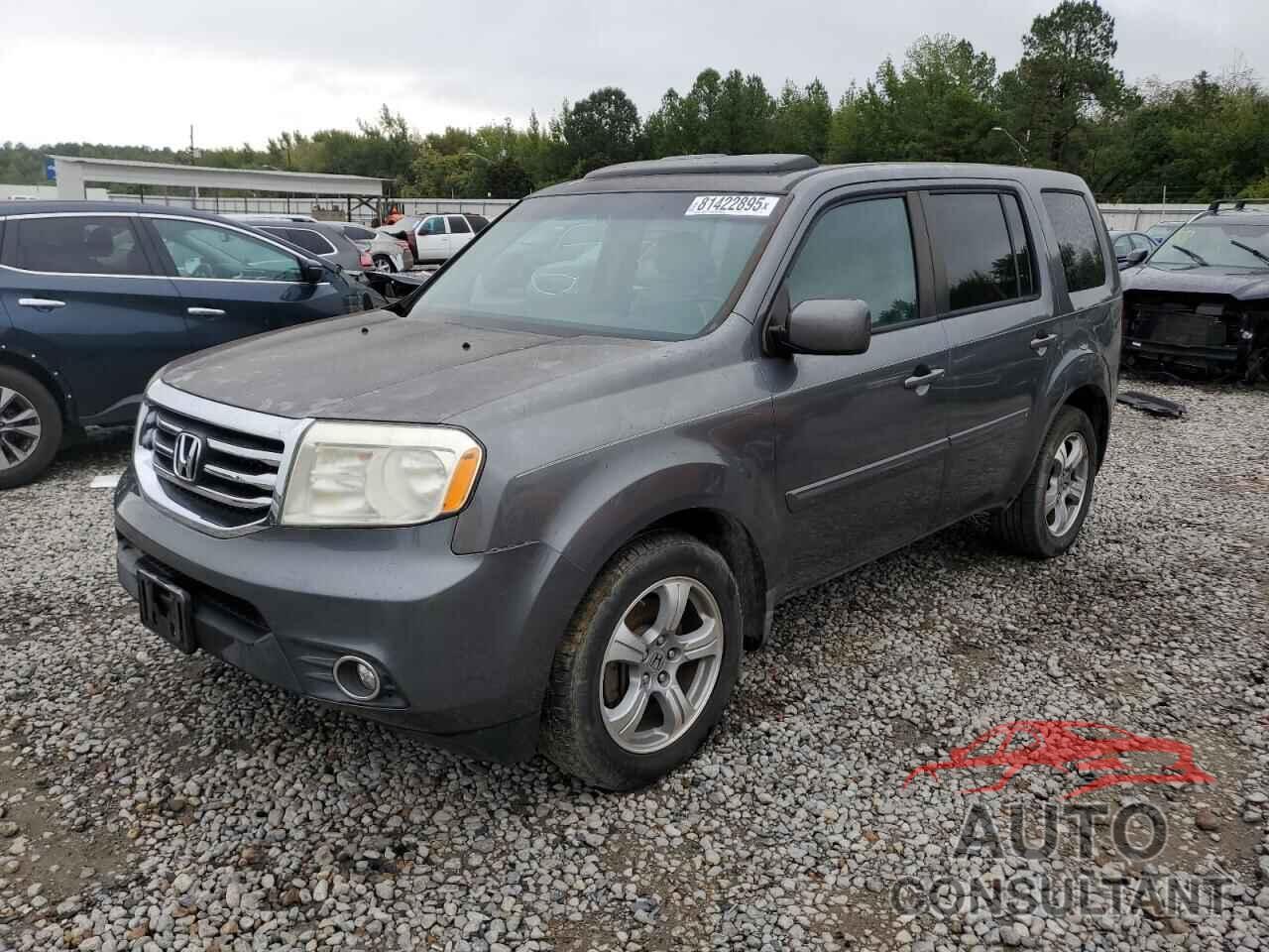 HONDA PILOT 2012 - 5FNYF4H54CB044629
