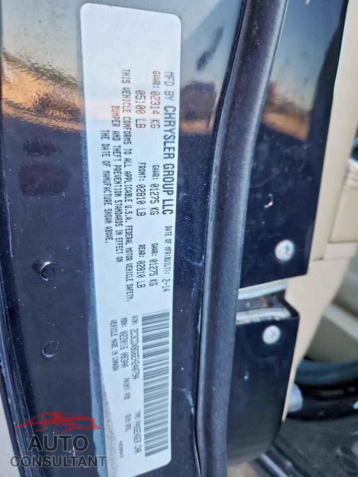 DODGE CHARGER 2014 - 2C3CDXBG6EH240794