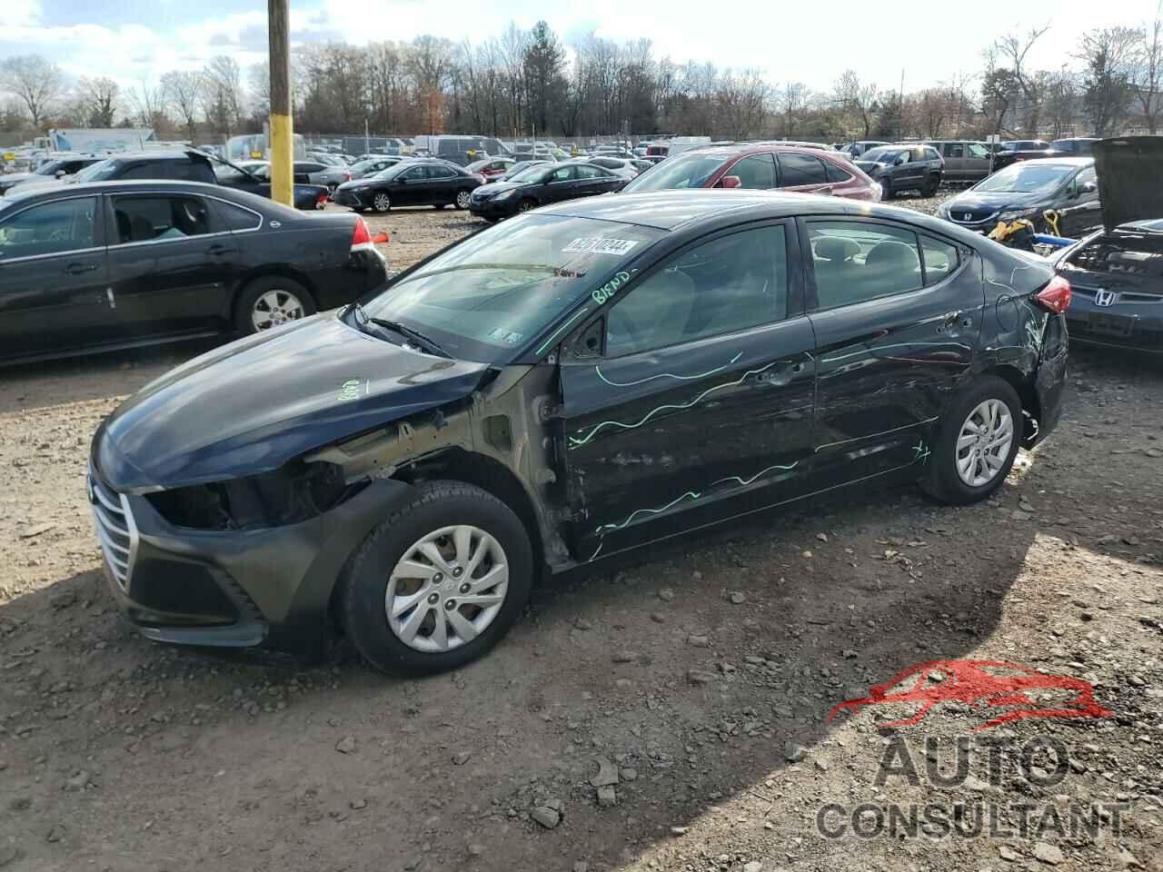 HYUNDAI ELANTRA 2018 - 5NPD74LF2JH375140