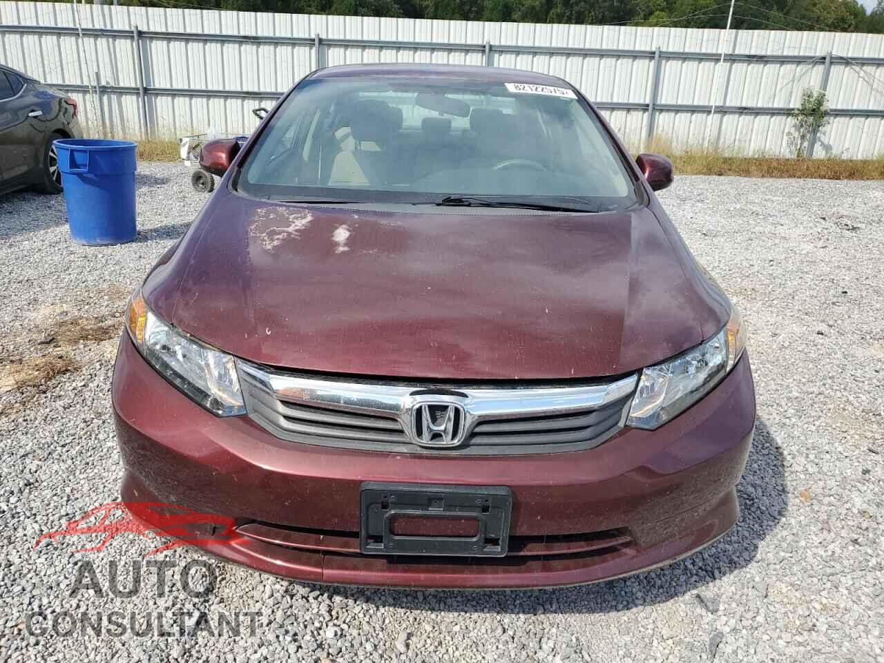 HONDA CIVIC 2012 - 19XFB2F58CE090867