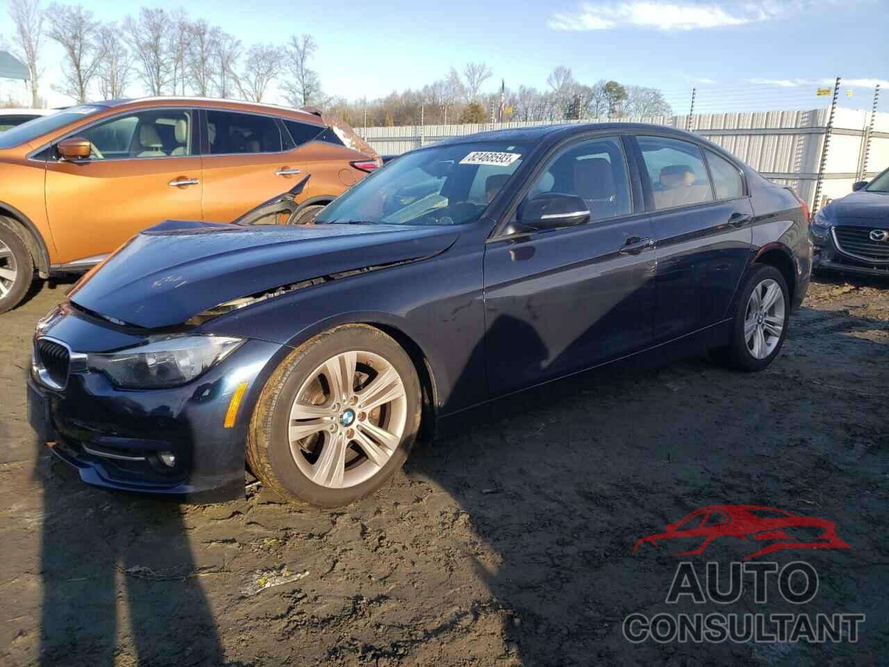 BMW 3 SERIES 2016 - WBA8E3G5XGNT80837