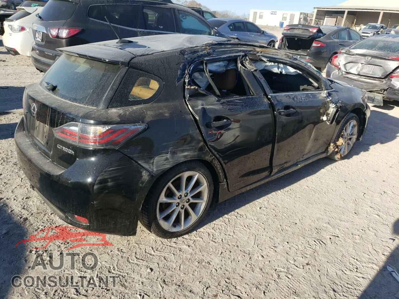 LEXUS CT 200 2012 - JTHKD5BH1C2056842