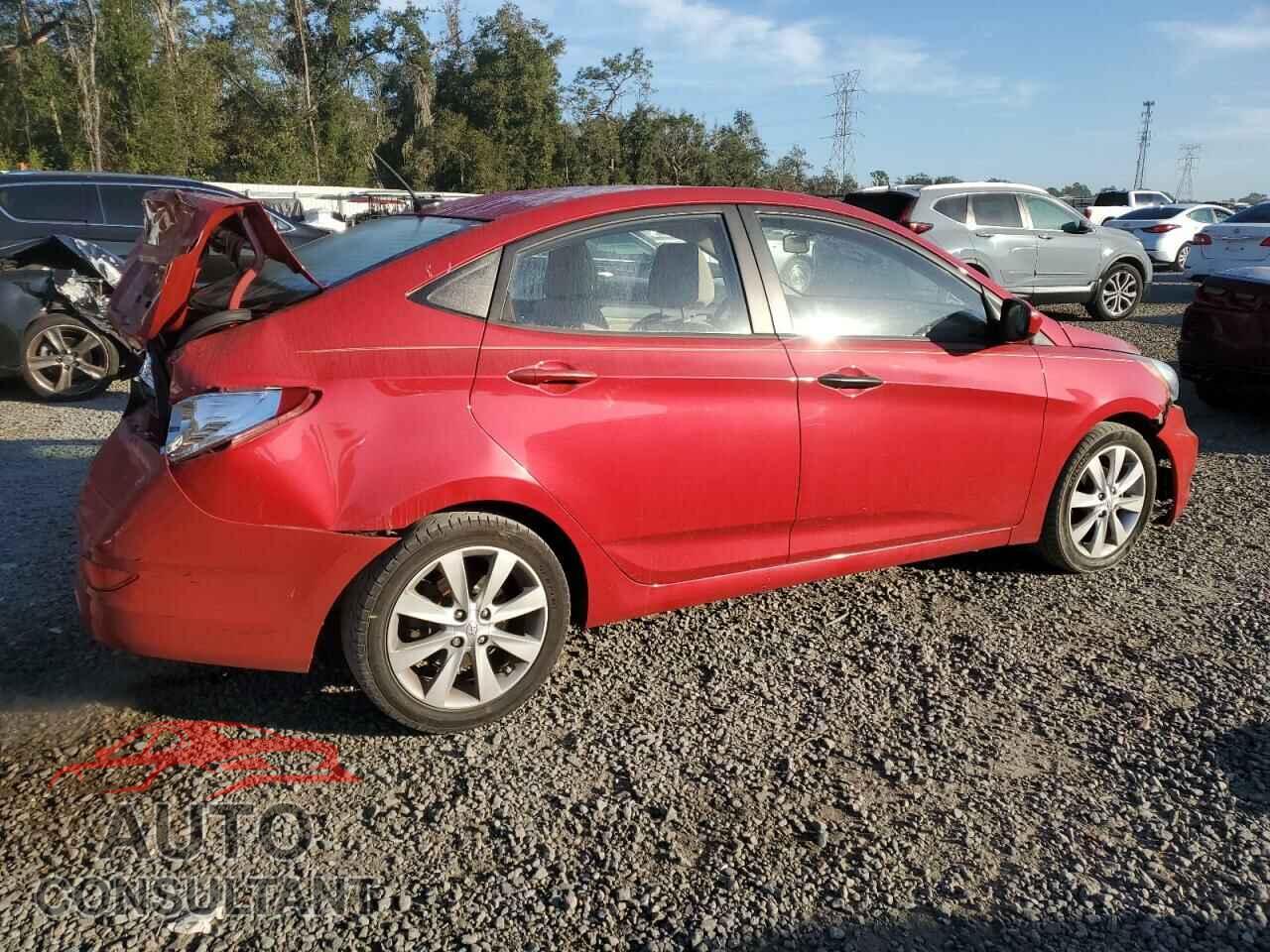 HYUNDAI ACCENT 2012 - KMHCU4AE2CU182005