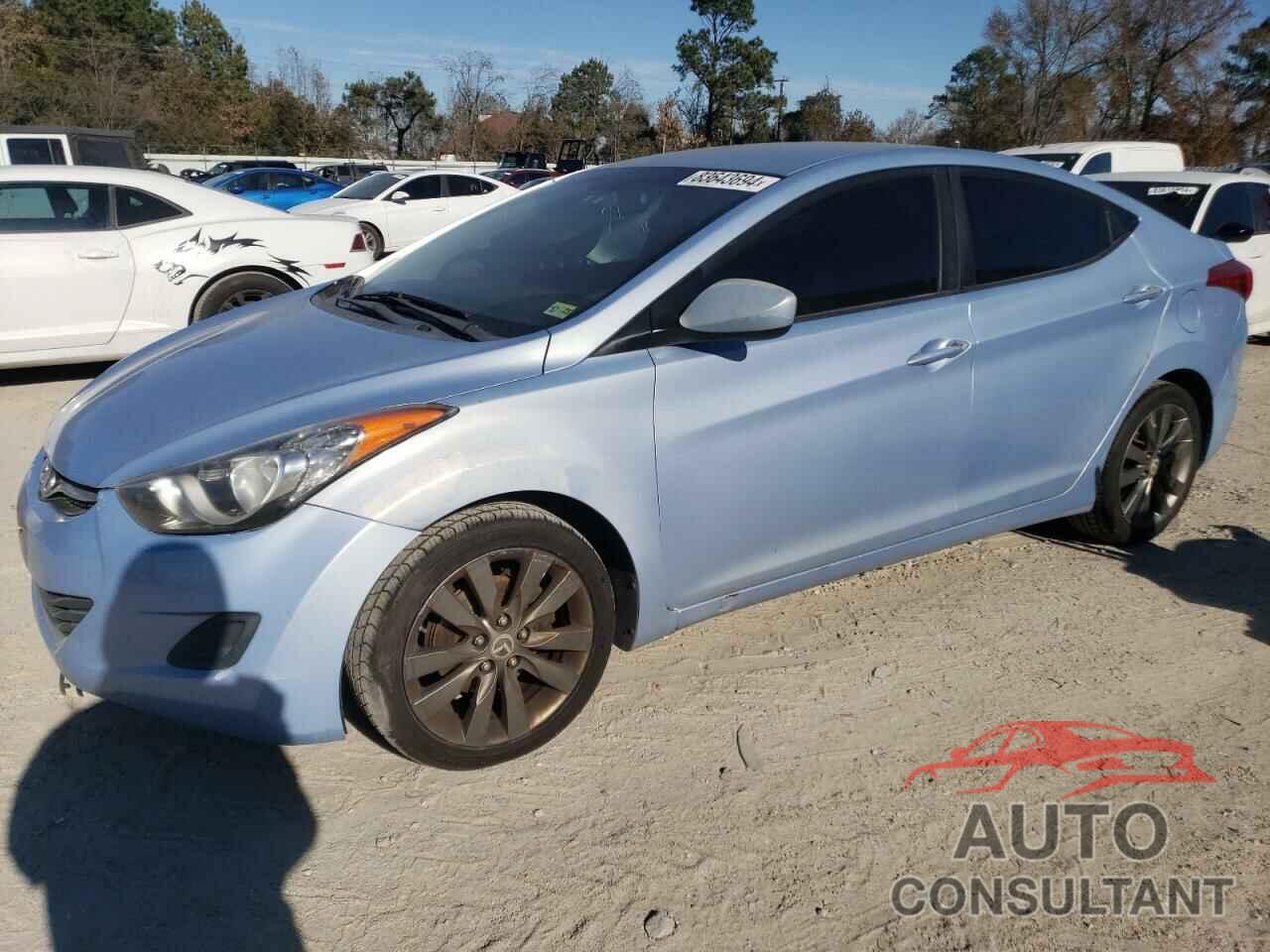 HYUNDAI ELANTRA 2012 - KMHDH4AEXCU438366