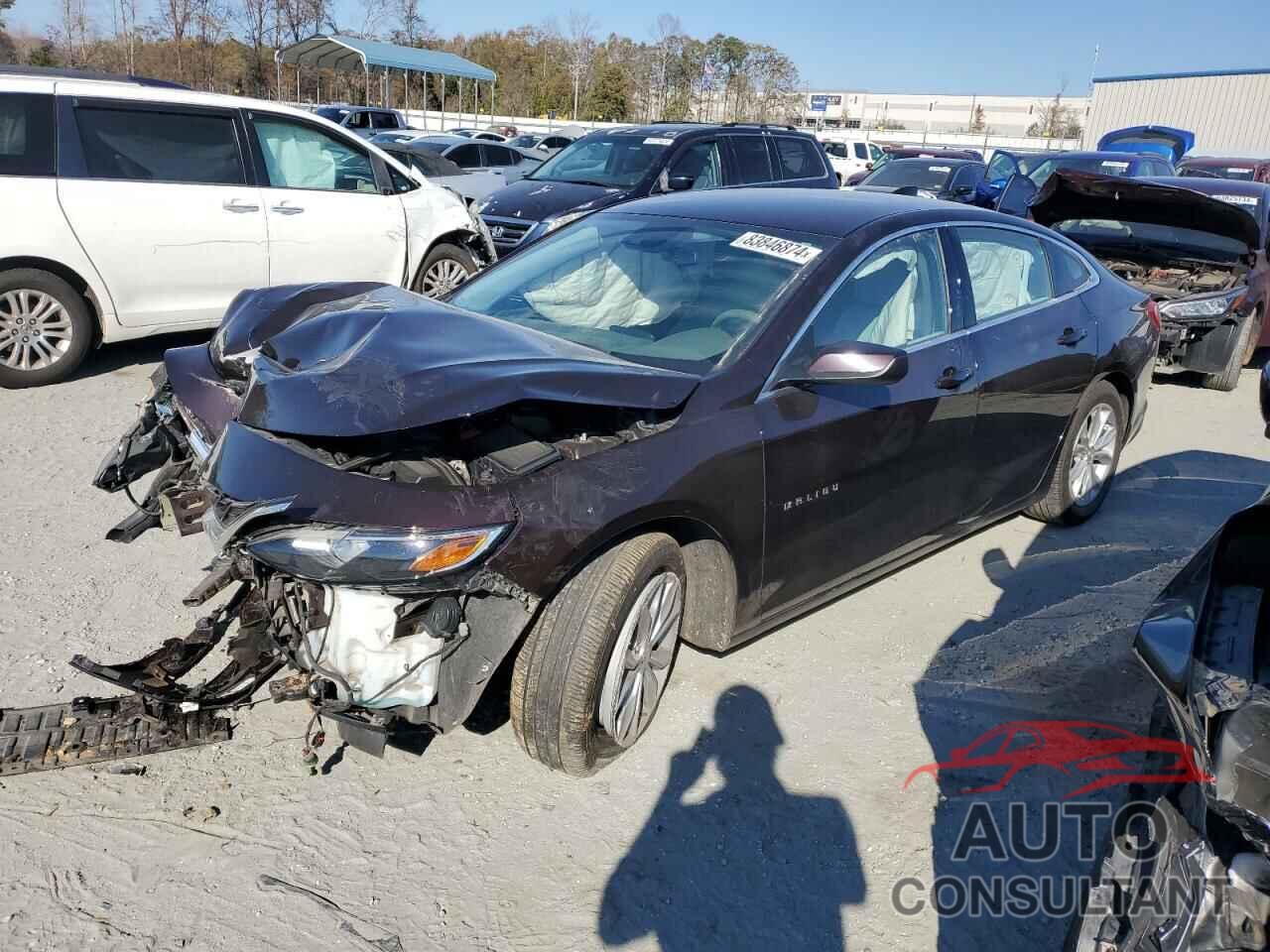 CHEVROLET MALIBU 2020 - 1G1ZD5ST0LF106958