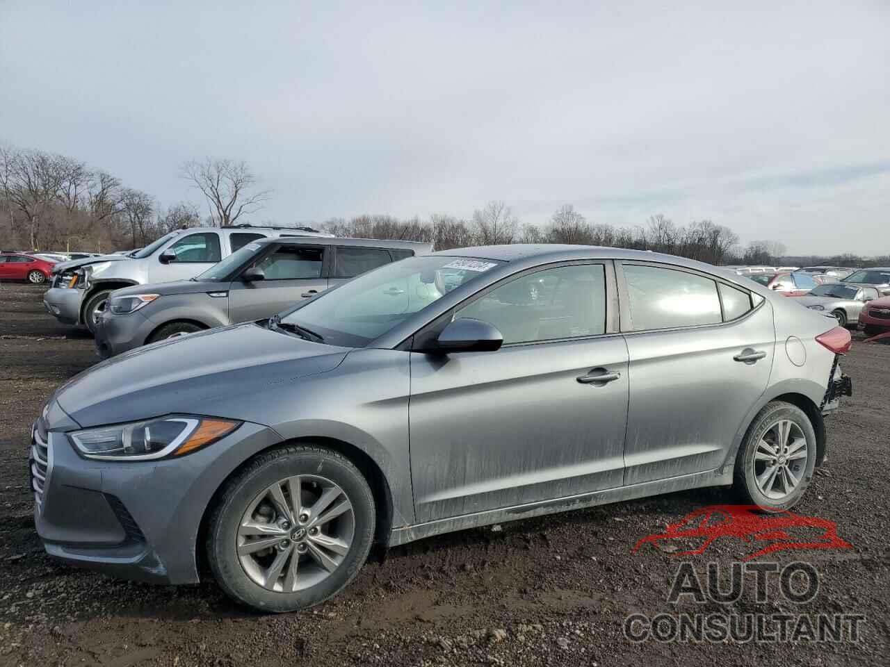 HYUNDAI ELANTRA 2018 - KMHD84LF1JU593021