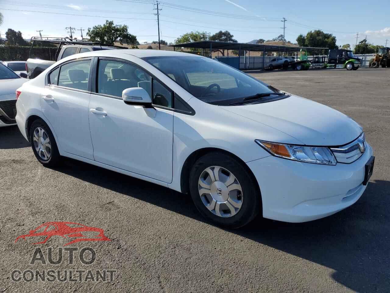 HONDA CIVIC 2012 - JHMFB4F29CS008657