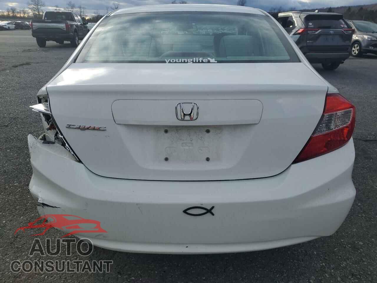 HONDA CIVIC 2012 - 19XFB2F5XCE384741