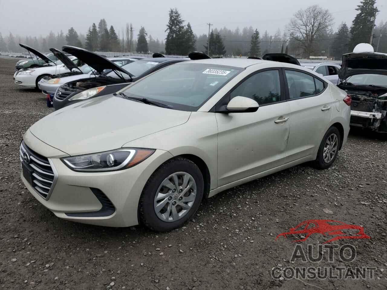 HYUNDAI ELANTRA 2017 - KMHD74LF9HU085277