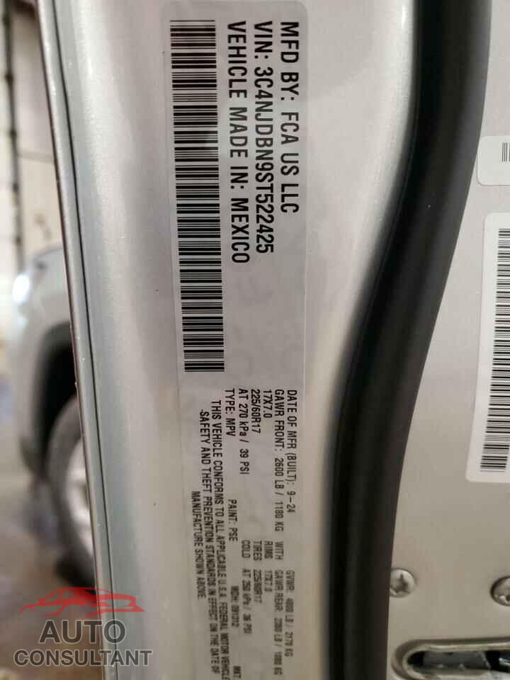 JEEP COMPASS 2025 - 3C4NJDBN9ST522425