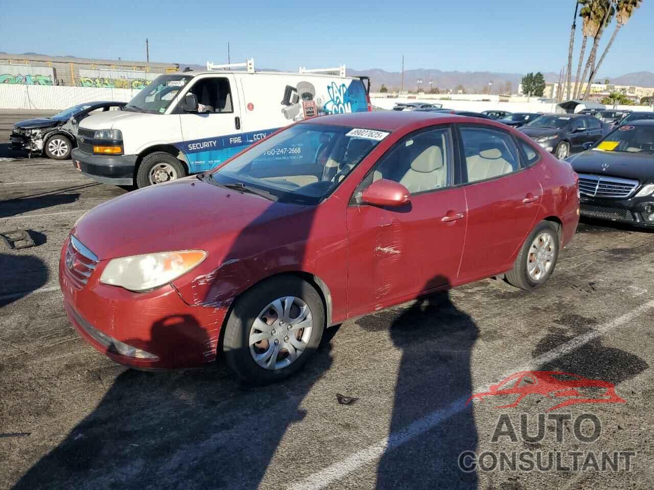 HYUNDAI ELANTRA 2010 - KMHDU4AD2AU126901
