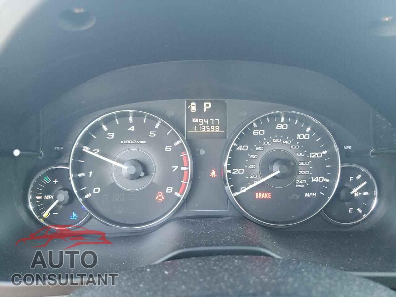 SUBARU OUTBACK 2011 - 4S4BRCCC1B3396846