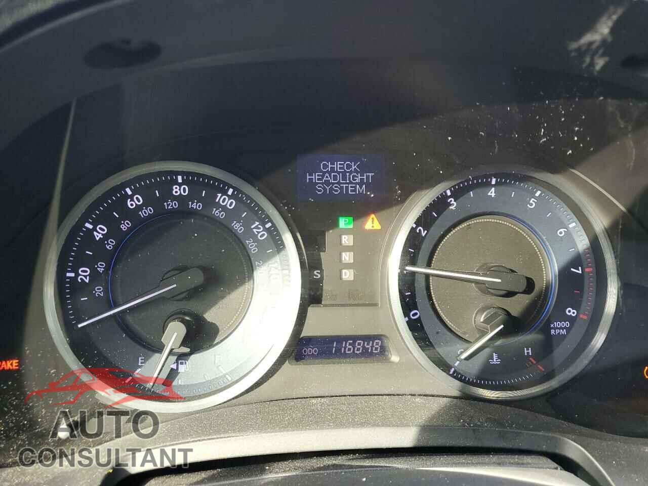 LEXUS IS 2012 - JTHBF5C24C5179683