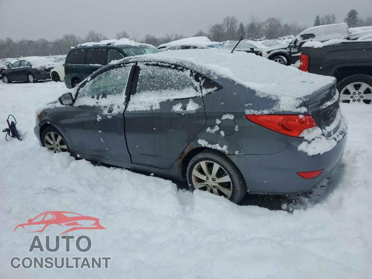 HYUNDAI ACCENT 2014 - KMHCU4AE3EU761362