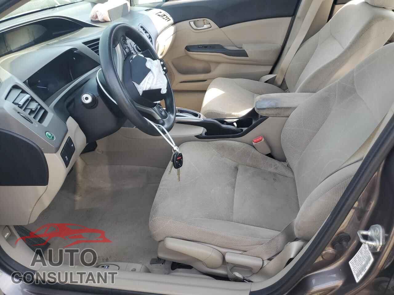 HONDA CIVIC 2012 - 19XFB2F56CE013043