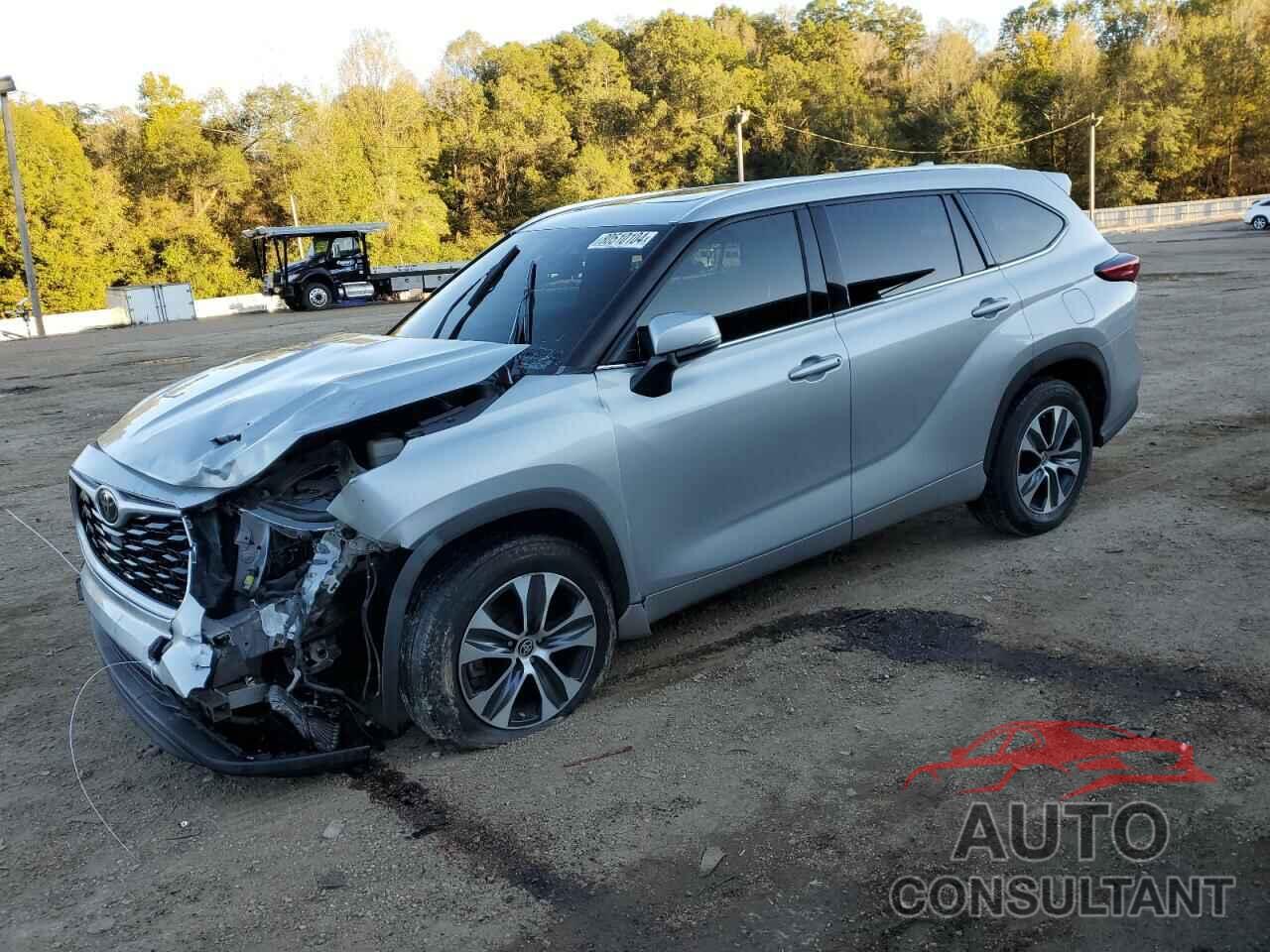 TOYOTA HIGHLANDER 2021 - 5TDGZRAH1MS037946
