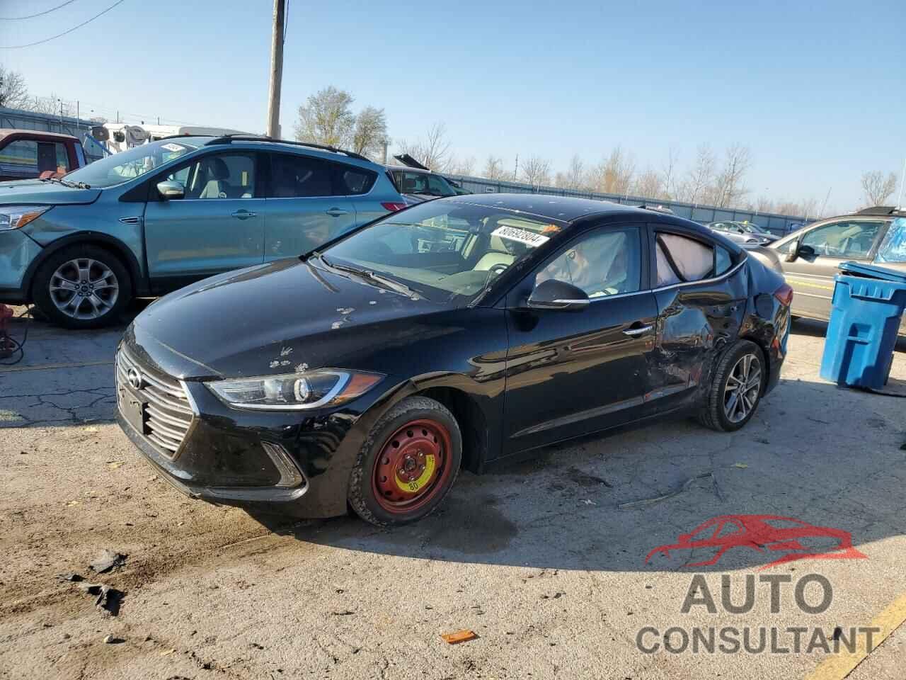 HYUNDAI ELANTRA 2017 - KMHD84LF0HU164107