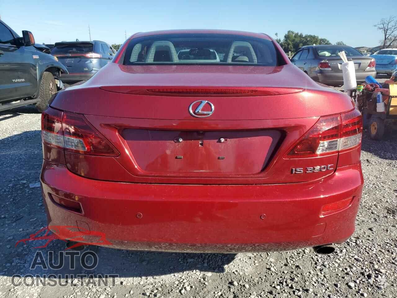 LEXUS IS 2011 - JTHFE2C28B2506895