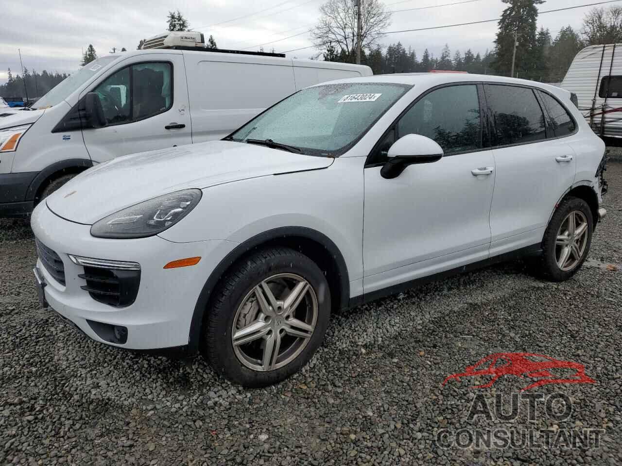 PORSCHE CAYENNE 2015 - WP1AB2A29FLA60990