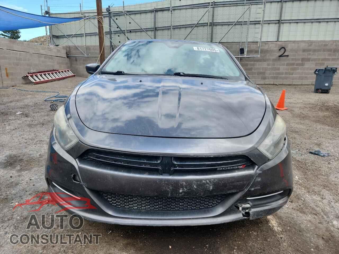 DODGE DART 2015 - 1C3CDFBB3FD221892