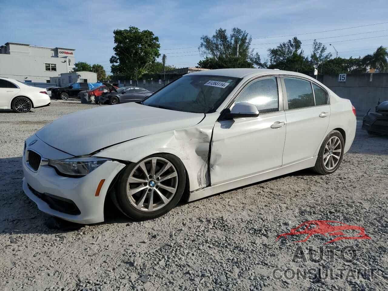 BMW 3 SERIES 2018 - WBA8E5G57JNV02816