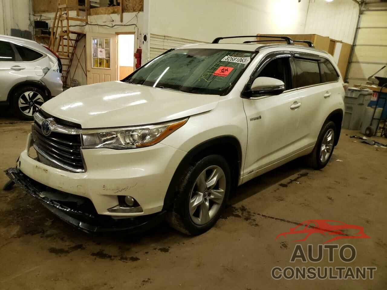 TOYOTA HIGHLANDER 2016 - 5TDDCRFH2GS014256