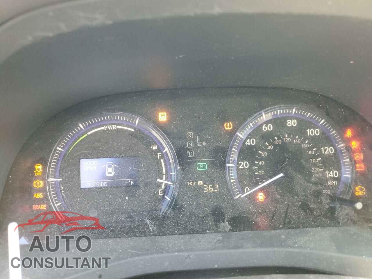 LEXUS HS 2010 - JTHBB1BA8A2019818