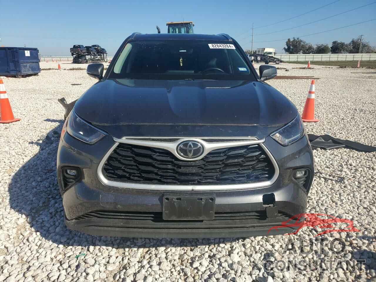 TOYOTA HIGHLANDER 2021 - 5TDGZRAH5MS039246