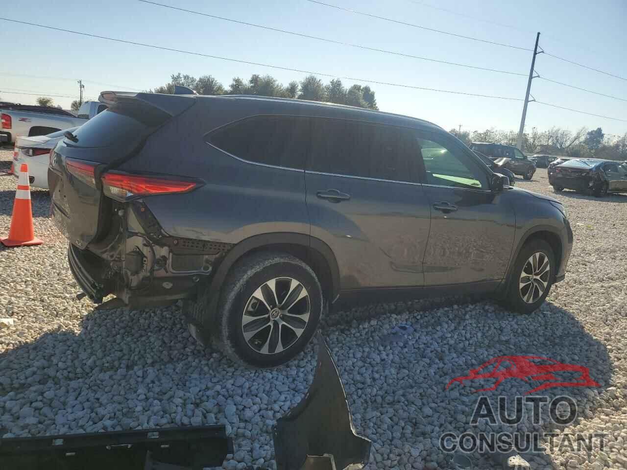 TOYOTA HIGHLANDER 2021 - 5TDGZRAH5MS039246