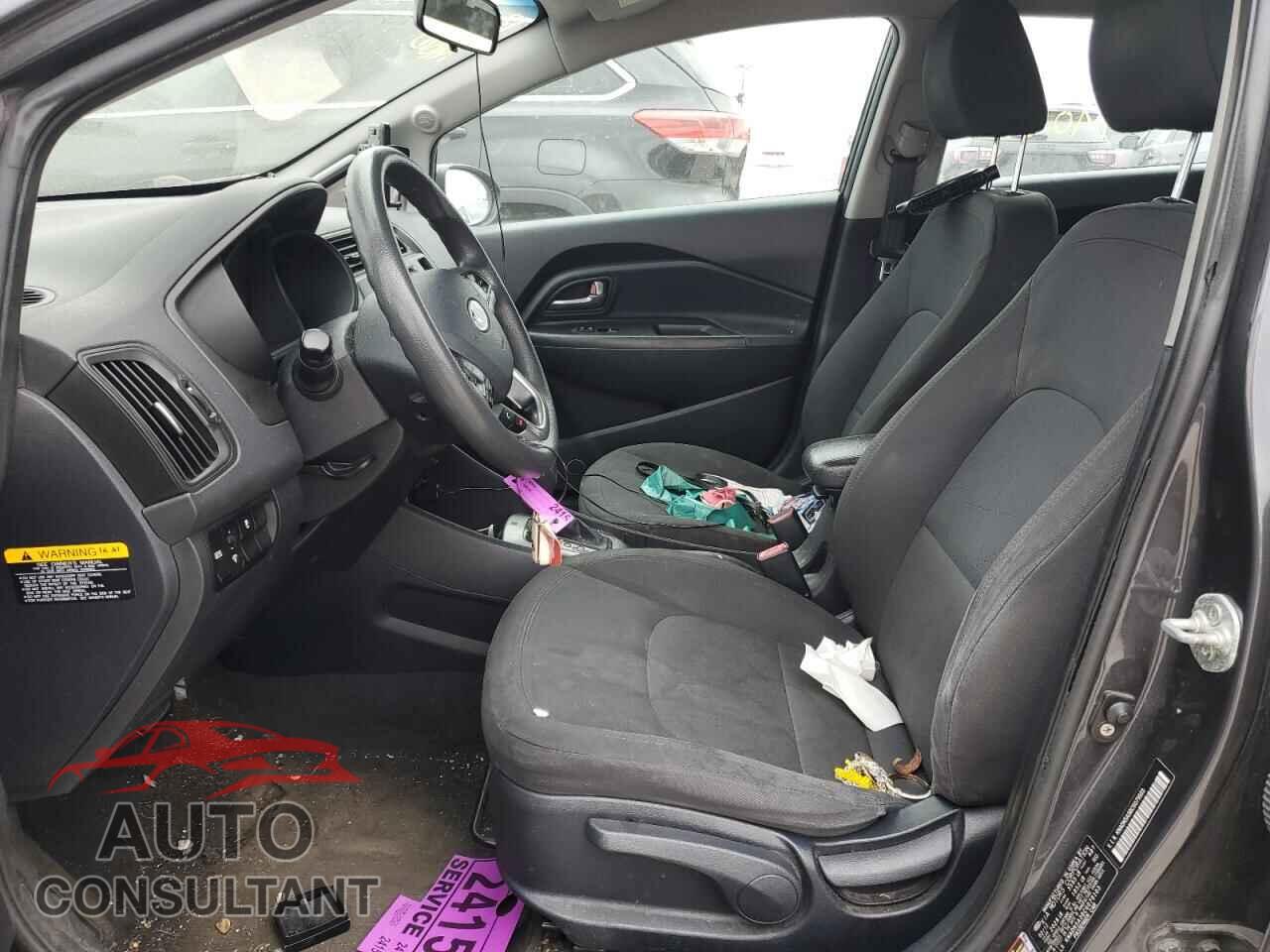 KIA RIO 2012 - KNADN5A38C6079103