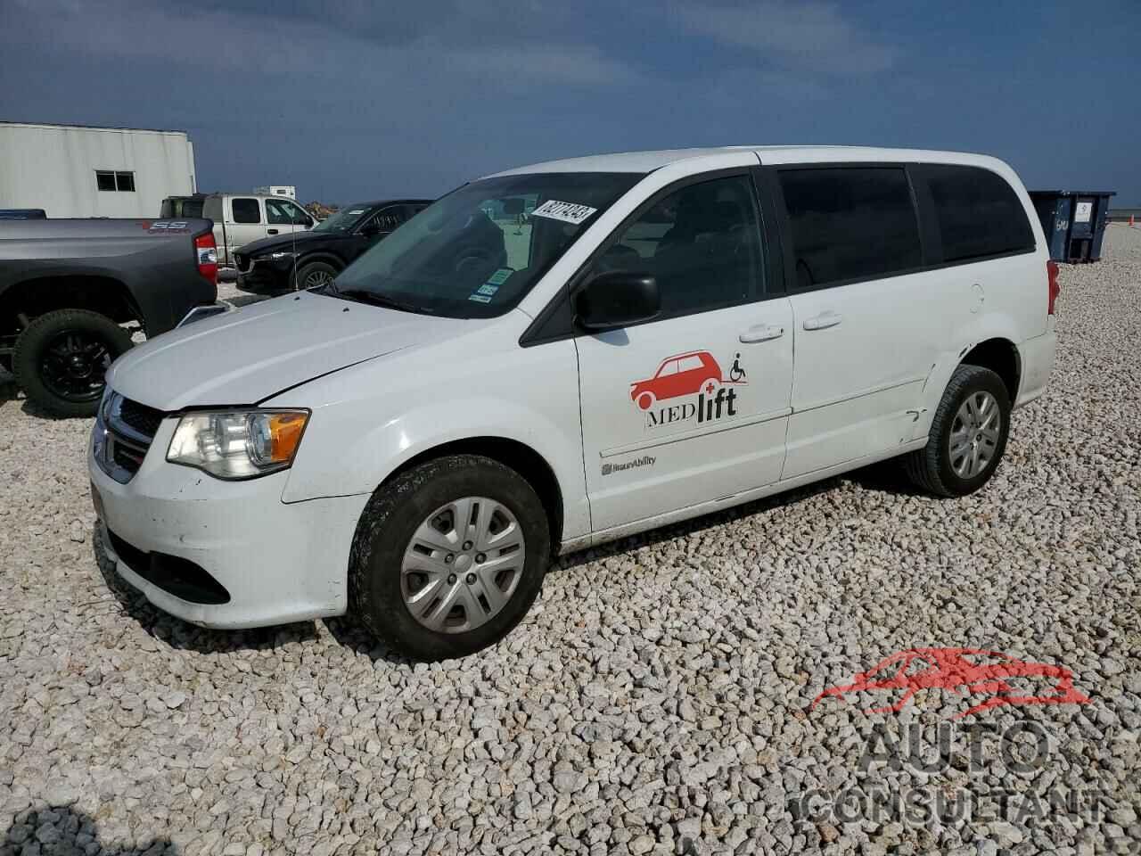 DODGE CARAVAN 2017 - 2C4RDGBG0HR853370