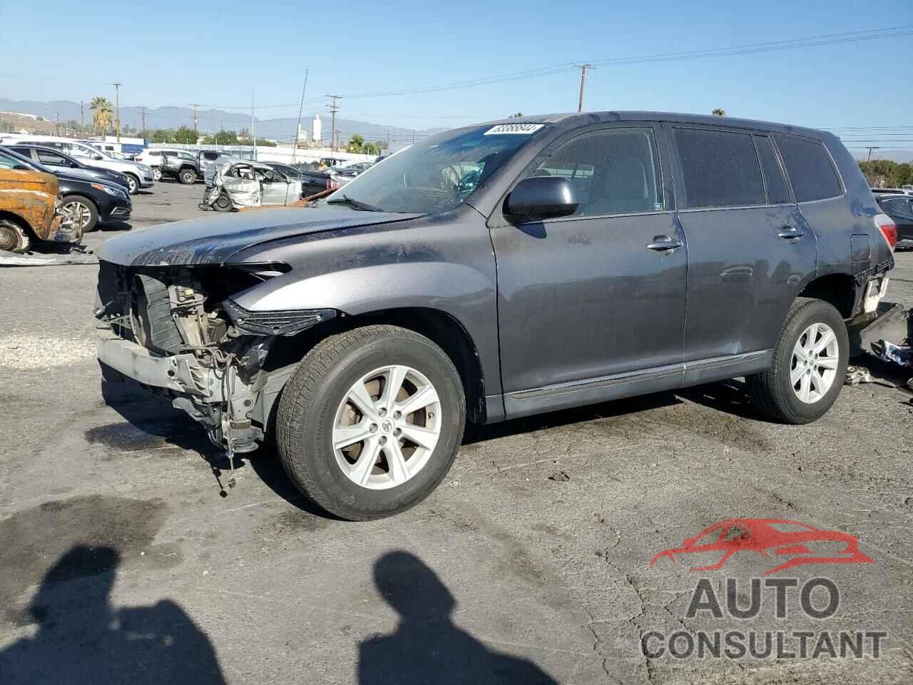 TOYOTA HIGHLANDER 2012 - 5TDZA3EH4CS027949